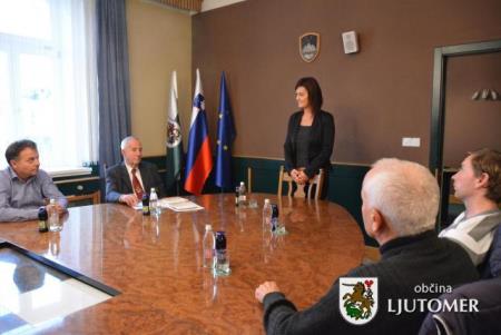 Sprejem županje - KK Ljutomer 1